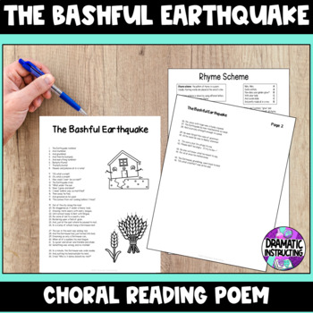 Poems For Choral Reading Teaching Resources | TPT