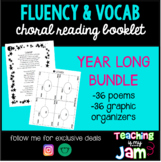 YEAR LONG 3rd Grade Choral Reading + Vocabulary Poem Book