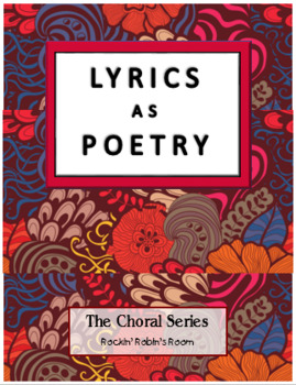Preview of The Choral Series - Lyrics as Poetry