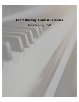 Preview of Chord Building: Guide & Exercises