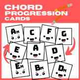 Chord Progression Cards - Music Composition Flash Cards