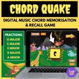 Chord Quake - Digital Classroom Music Chord Game (G, C, Em