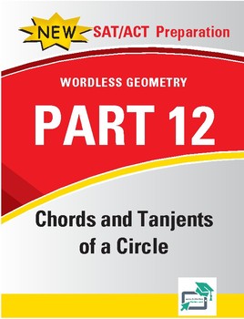 Preview of Chords and Tangents of a Circle - 22 pages 122 questions with answer key