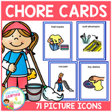 Chore Cards Picture Icons Special Education