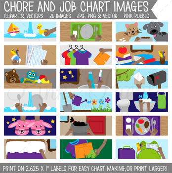 Printable Kids Job Chart