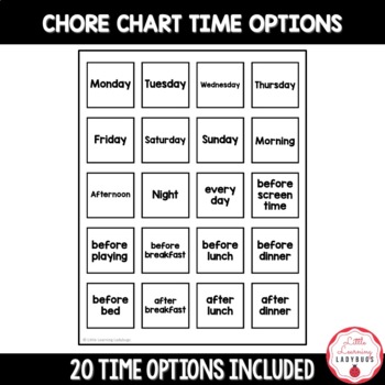 Kid Chore Charts – The Write Choice