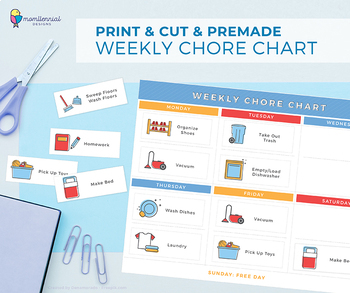 Customizable Chore Chart Template