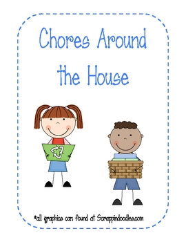 Preview of Chores Around the House Jobs Unit Supplement