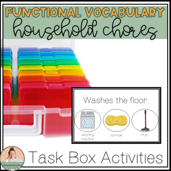 Cleaning Supplies Vocabulary