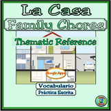 Chores and Responsibilities Vocabulary Thematic Reference 