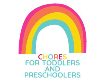 Preview of Chores for toddlers and preschoolers