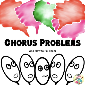 Preview of Chorus Classroom Expectations and Management
