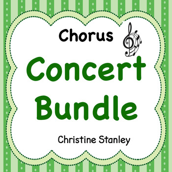 Preview of Chorus Concert Bundle