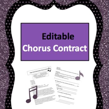 Preview of Chorus Contract Permission Editable