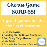 Preview of Chorus Team Building Activities and Music Games - BUNDLE!