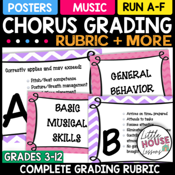 Preview of Chorus Grading Rubric