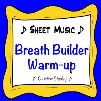 Preview of Chorus Breath Endurance Warm-up Accompanist Sheet Music ♫
