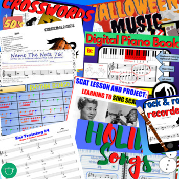 Preview of Music Classroom Lessons LIFETIME Updates! $̶2̶0̶0̶ NOW $100!!!!