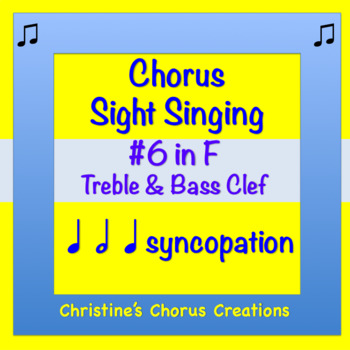 Preview of Chorus Sight Singing #6 in F