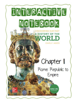 Preview of Chpt 11: Rome Republic to Empire - Discovering Our Past Interactive Notebook