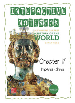 Preview of Chpt 17: Imperial China -Discovering Our Past World History Interactive Notebook