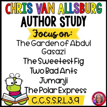 Preview of Chris Van Allsburg Author Study with Polar Express 