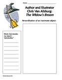 Chris VanAllsburg's The Widow's Broom Personification Worksheet
