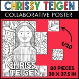 Chrissy Teigen Collaborative Coloring Poster | May AAPI He