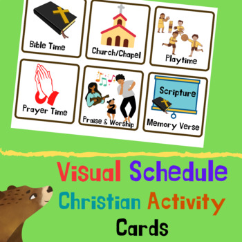 Preview of Christian Activity Cards