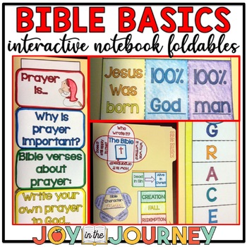 Preview of Bible Interactive Notebook