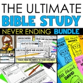 Christian Bible Study Lessons & Activities Growing Bundle