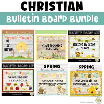 Preview of Christian Bulletin Board Bundle