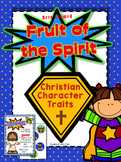 Christian Character Traits; Fruit of the Spirit (Hero Themed)