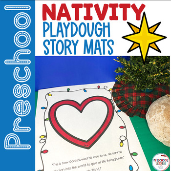 Christmas Play Dough mats - A girl and a glue gun