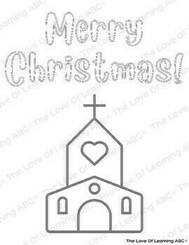 religious christmas printable coloring pages