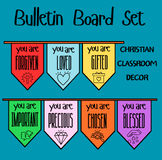 Christian Classroom Bulletin Board Set - Sunday School