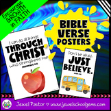 Christian Classroom Decor | Bible Verse Back to School Bul
