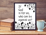 Christian Classroom Decor Bible Verse Poster Religious Bul