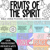 Christian Classroom Decor | Fruits of the Spirit | Bible V