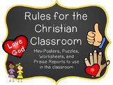 Christian Classroom Rules and Behavior Support