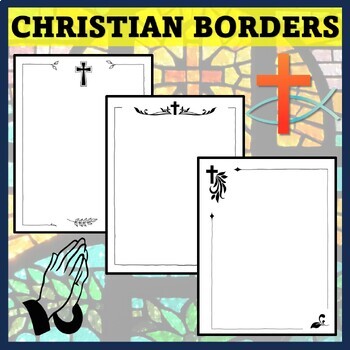 Preview of Christian Clipart Borders | FREE