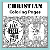 Christian Coloring Pages- 50 Bible and Christian Based Tea
