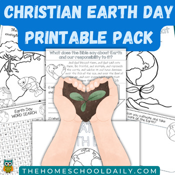 Preview of Christian Earth Day Printable Pack
