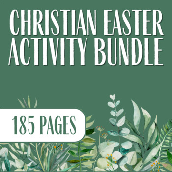 Preview of Christian Easter Activity MEGA BUNDLE