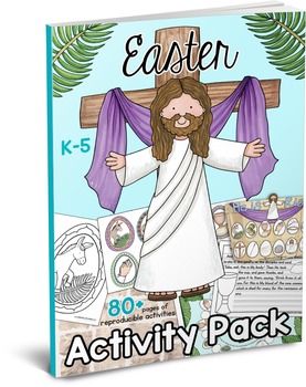 Preview of Christian Easter Activity Pack