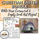 Christian Easter Bundle, Activities, Art, Crossword, Works