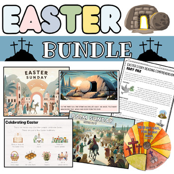 Preview of Christian Easter Celebration Bible Bundle  - GROWING