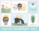 Christian Easter Handprint Art