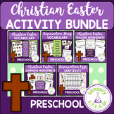 CHRISTIAN EASTER Math & Literacy Worksheet Activity Bundle