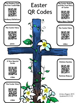 Preview of Christian Easter QR Codes